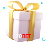 Receba seus bônus de boas-vindas no 70Bet